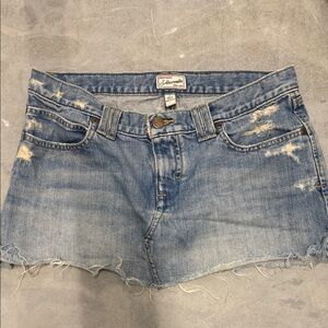Abercrombie & Fitch Blue Denim Mini Skirt